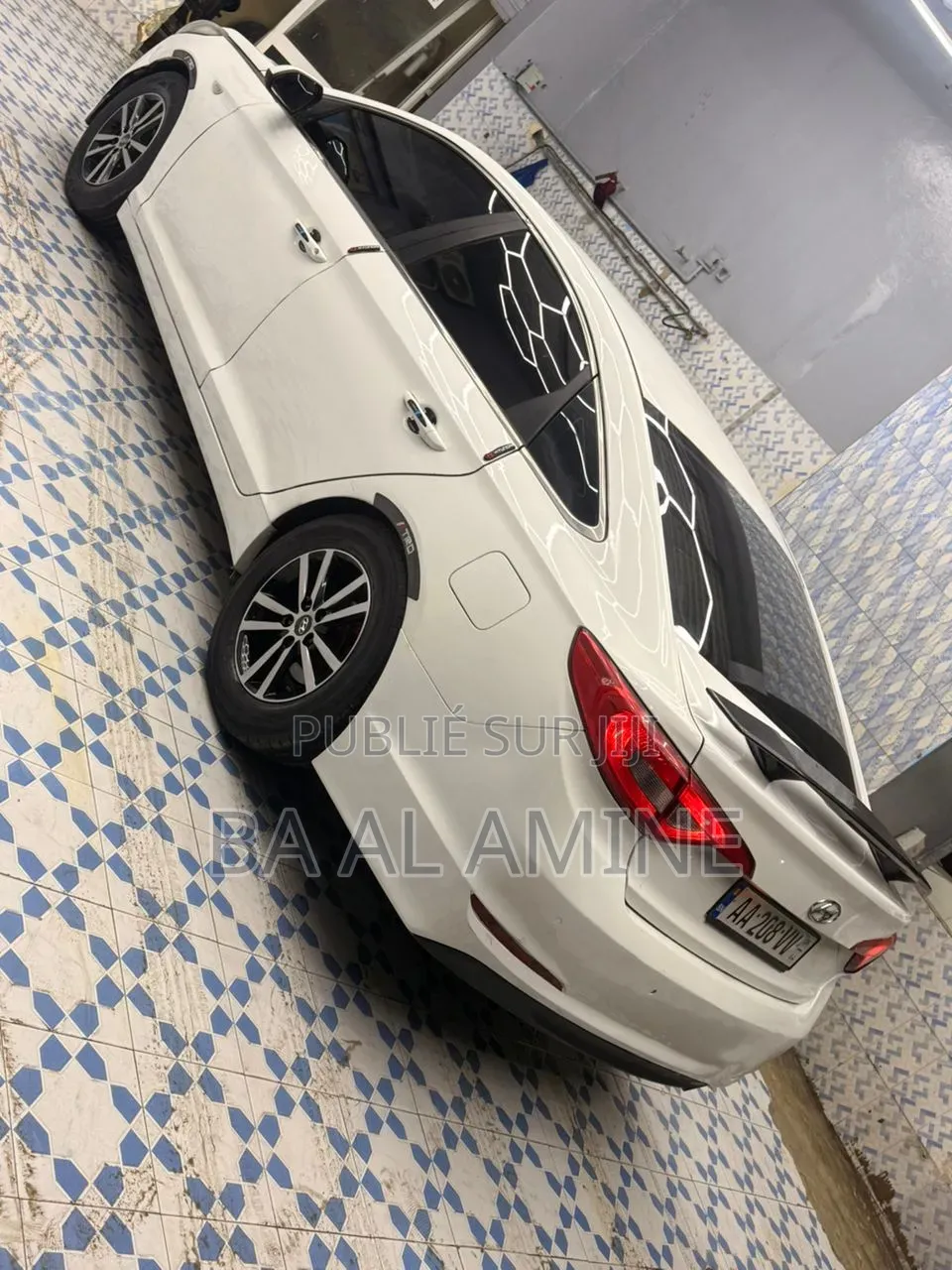 Hyundai Sonata 2016 Blanc