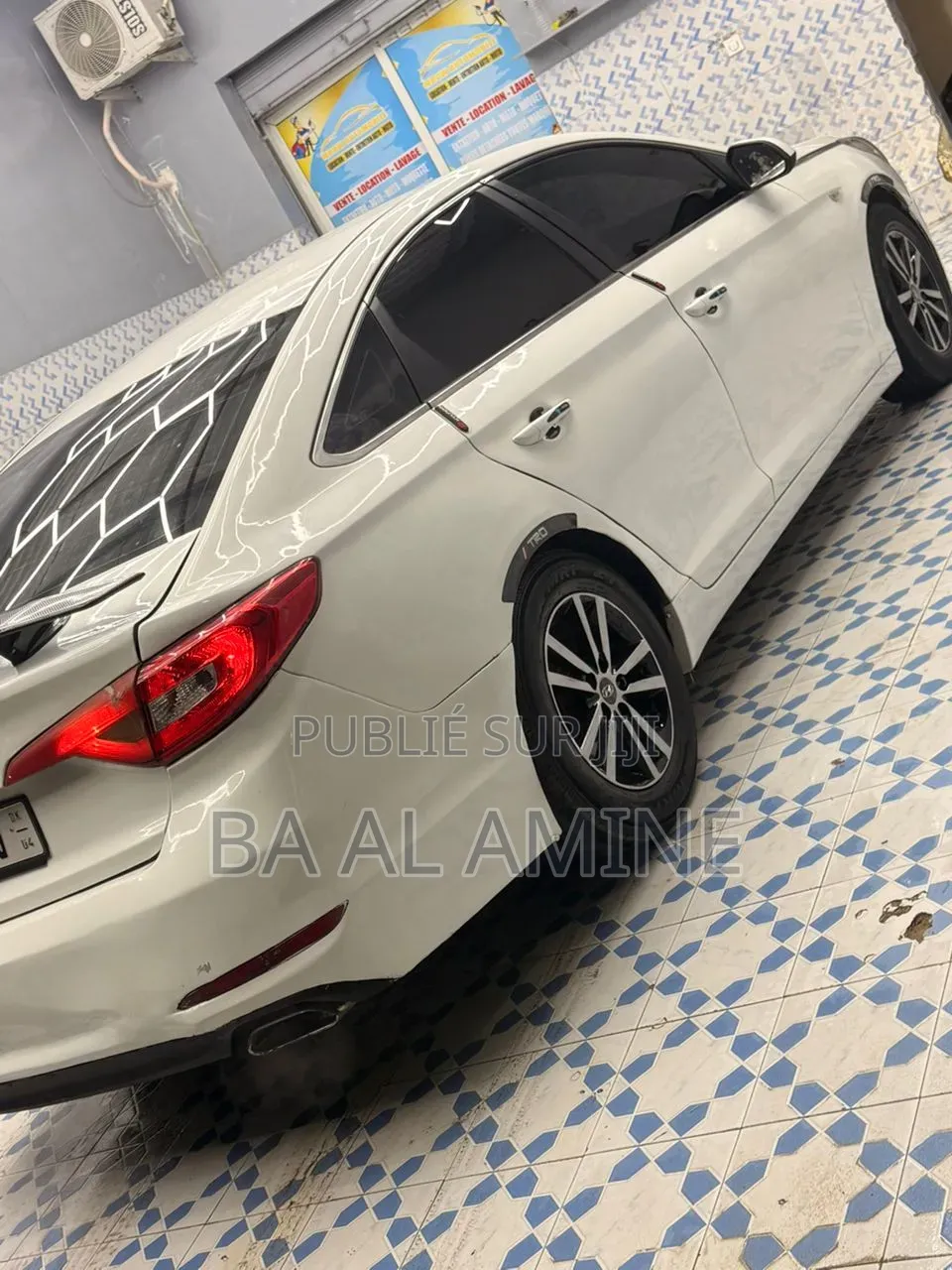 Hyundai Sonata 2016 Blanc