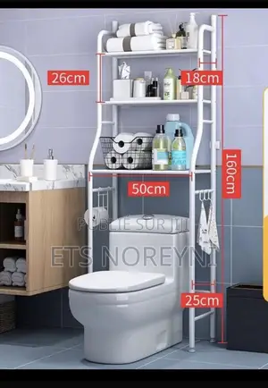 Étagère De Rangement De Produits Pour Salle De Bain