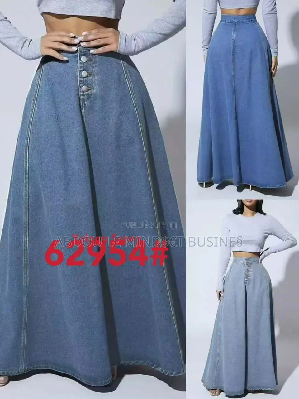 Jupes Jeans Très Shic Disponible