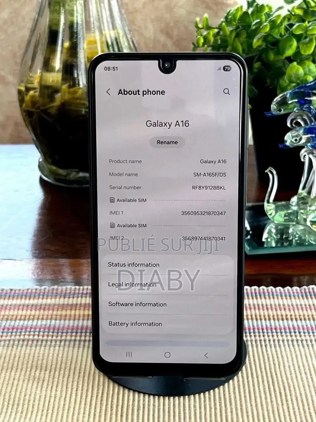 Nouveau Samsung Galaxy A16 128 GB Noir