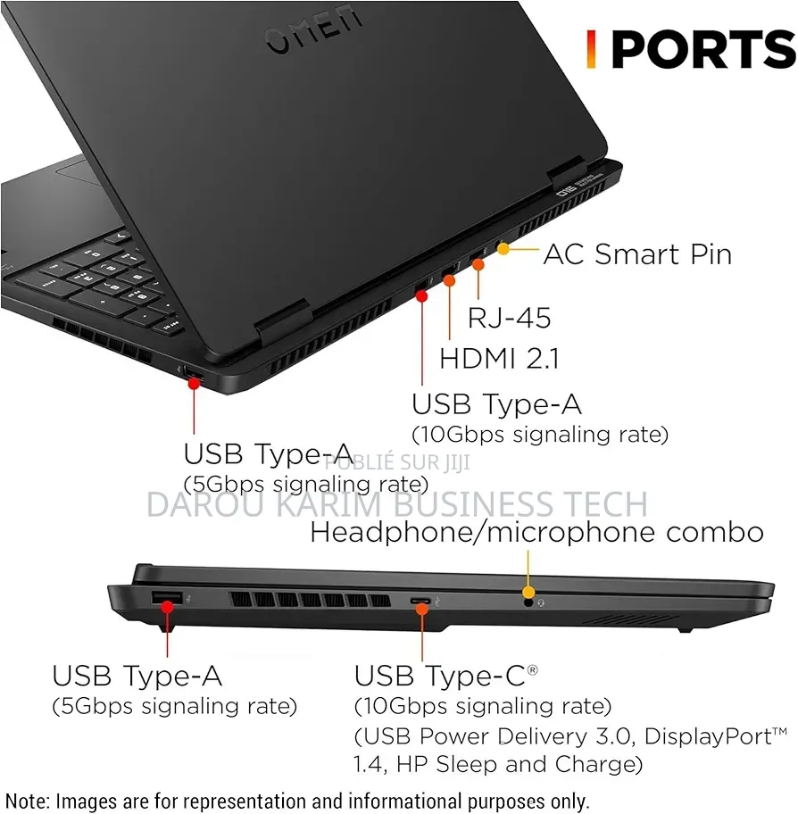 Nouveau Ordinateur portable HP Omen 16 32GB Intel Core Ultra 9 SSD 1T