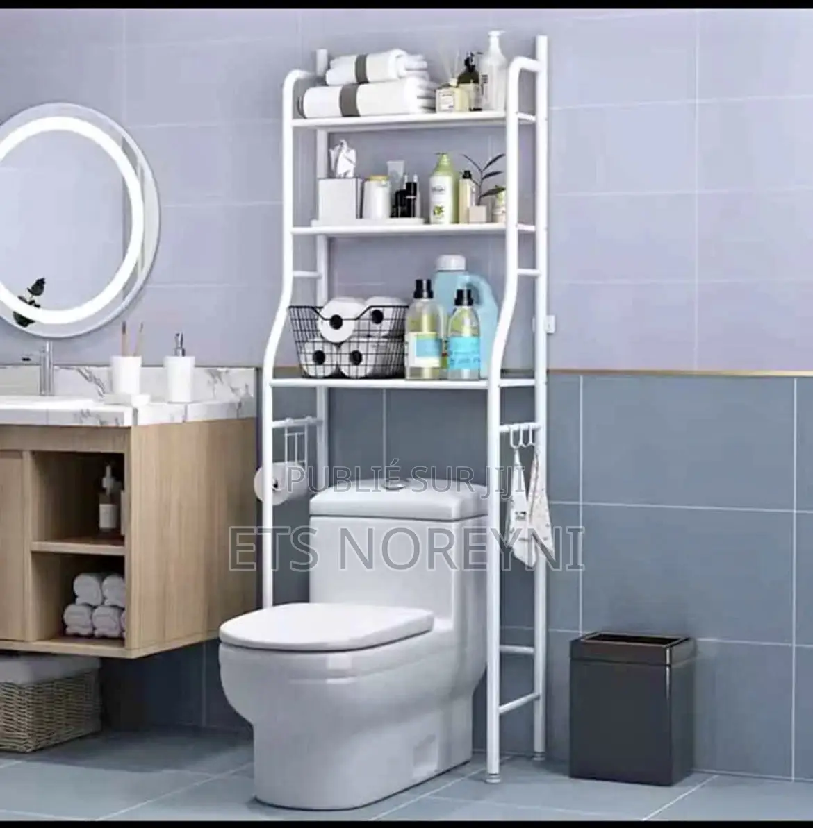 Étagère De Rangement De Produits Pour Salle De Bain