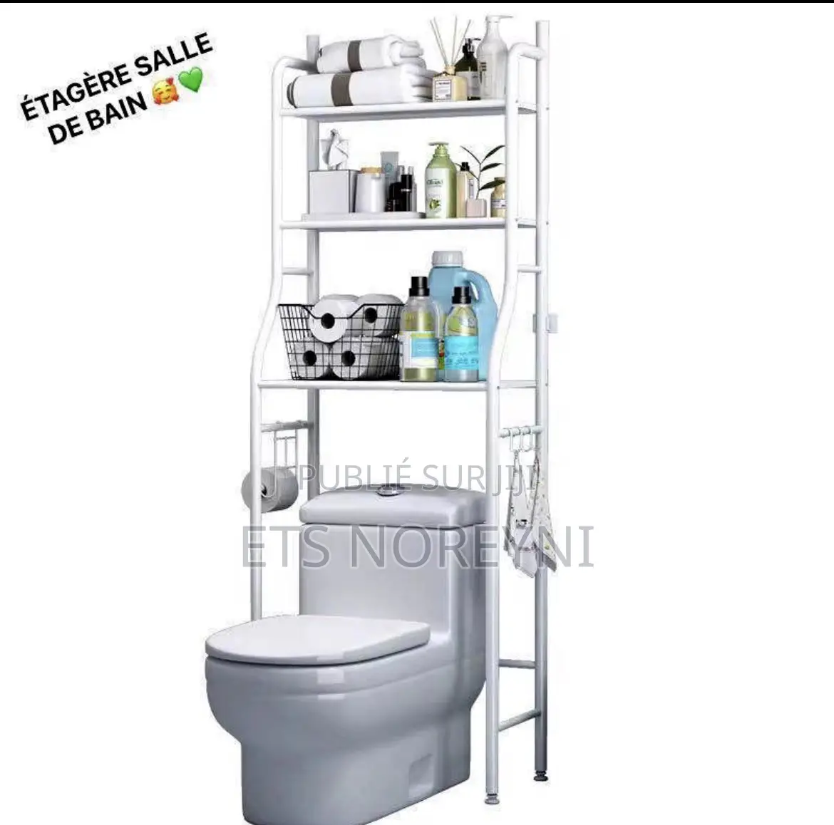 Étagère De Rangement De Produits Pour Salle De Bain