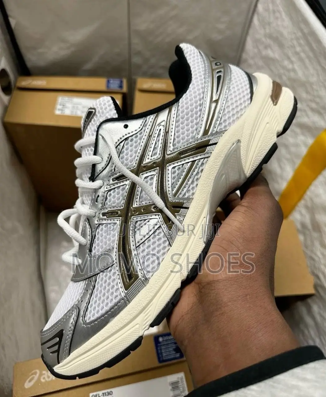 Asics Gel-1130 – Sneakers Running Rétro Confortables Unisexes