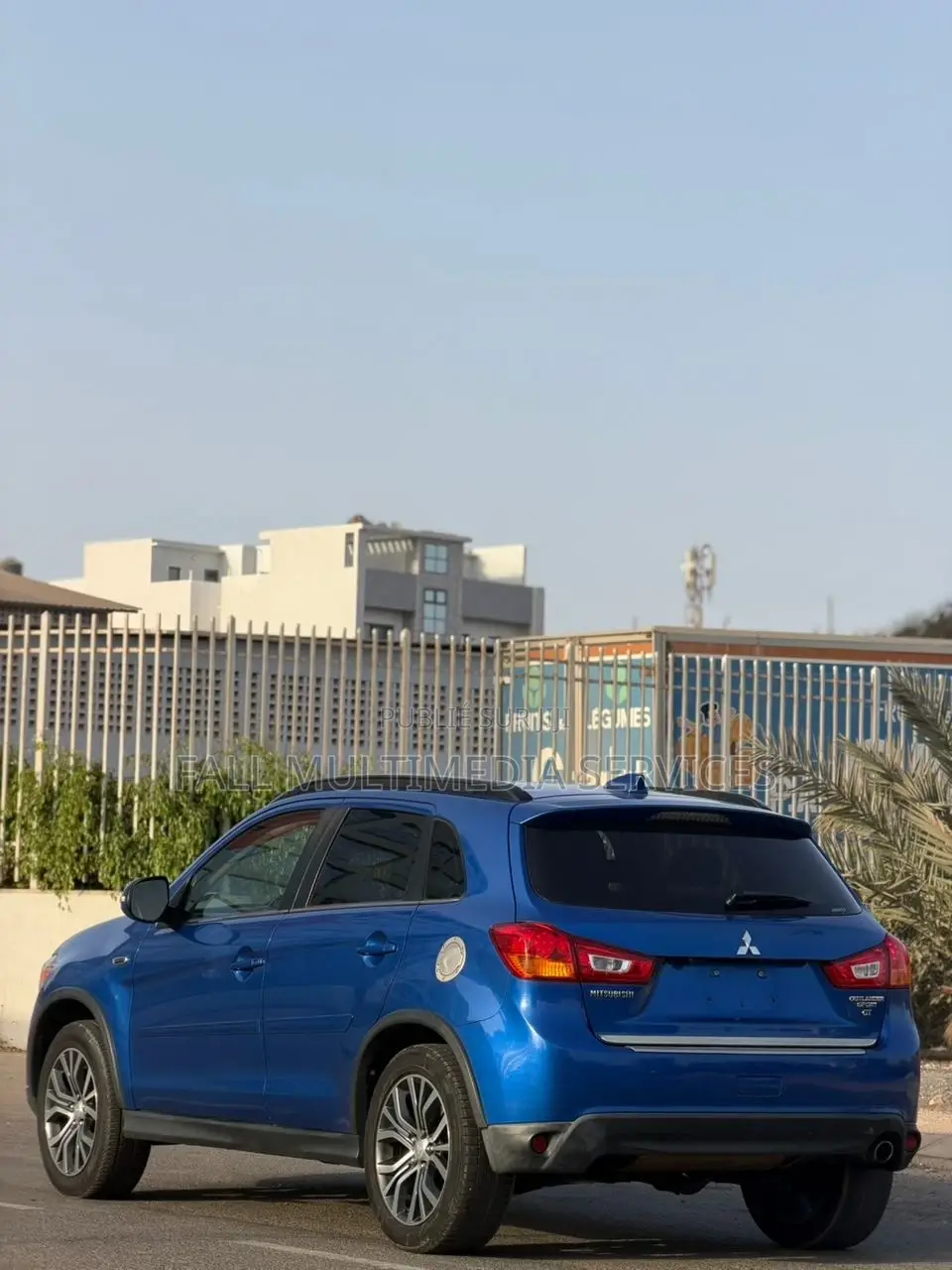 Mitsubishi Outlander GT AWC 2017 Bleu