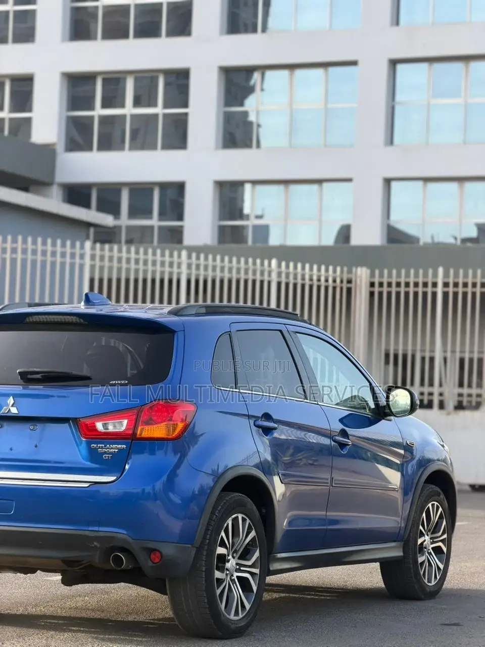 Mitsubishi Outlander GT AWC 2017 Bleu