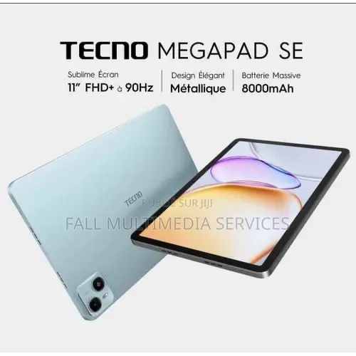 Nouveau Tecno Megapad SE 128 GB Noir