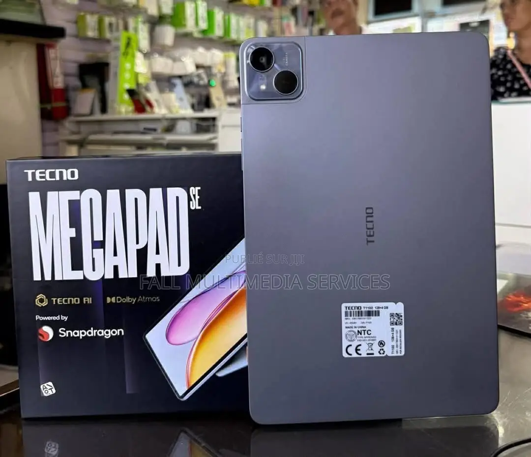 Nouveau Tecno Megapad SE 128 GB Noir