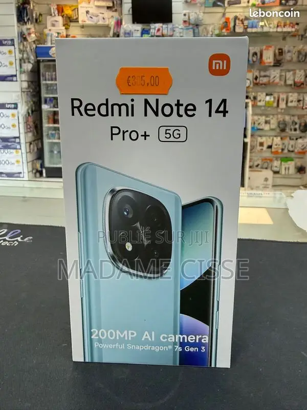Nouveau Xiaomi Redmi Note 14 Pro+ 5G 256 GB Rouge