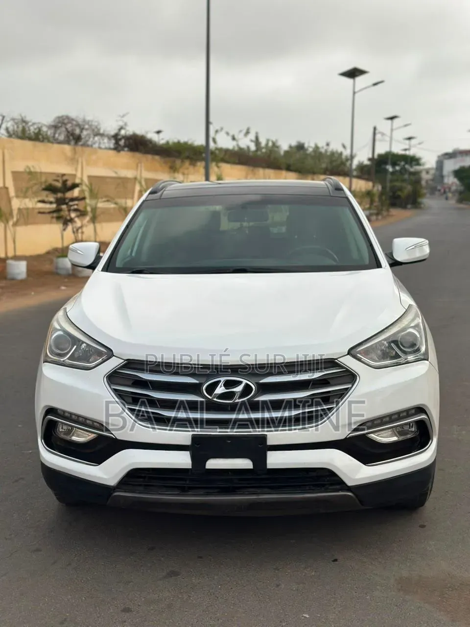 Hyundai Santa Fe 2018 Blanc