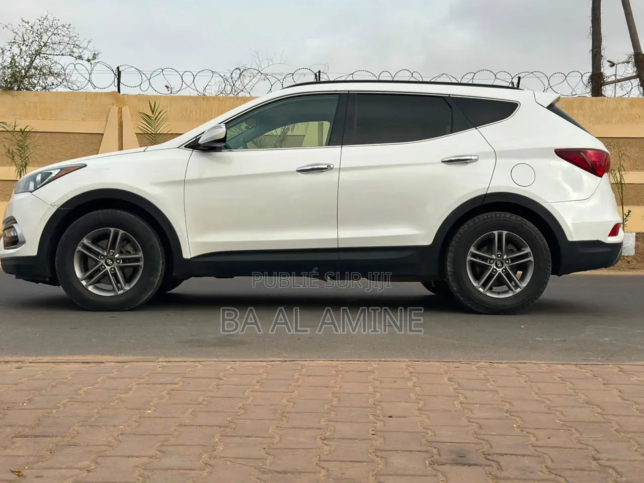 Hyundai Santa Fe 2018 Blanc