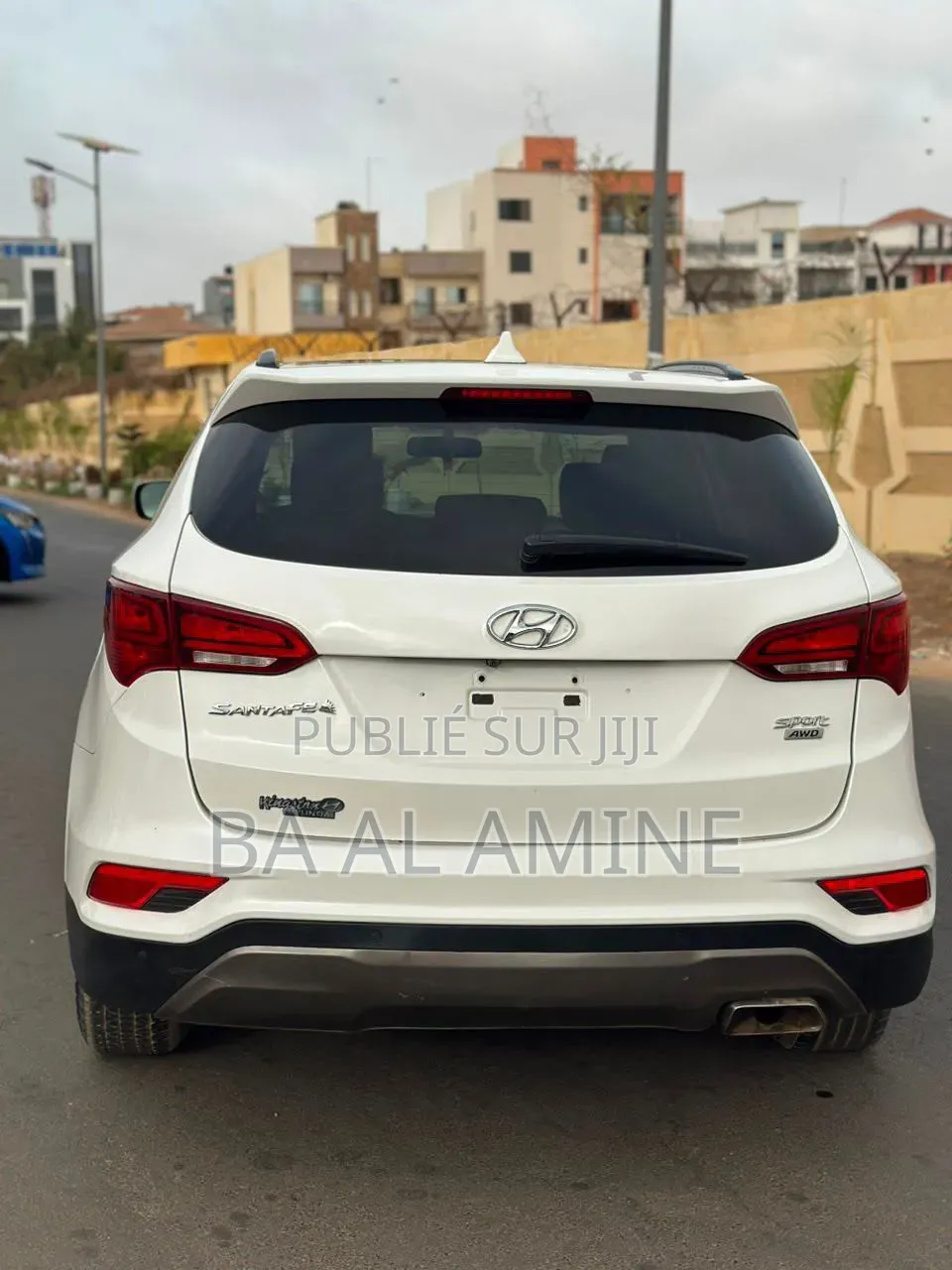 Hyundai Santa Fe 2018 Blanc