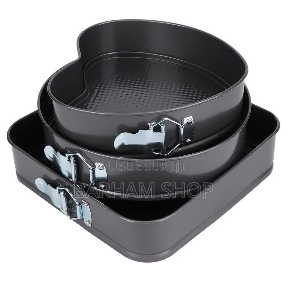 Moule À Gâteau Lot De 3pcs