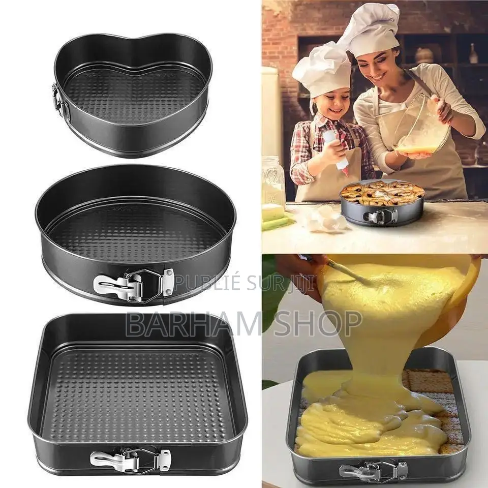 Moule À Gâteau Lot De 3pcs