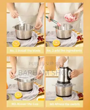 Hachoire Inox 2l