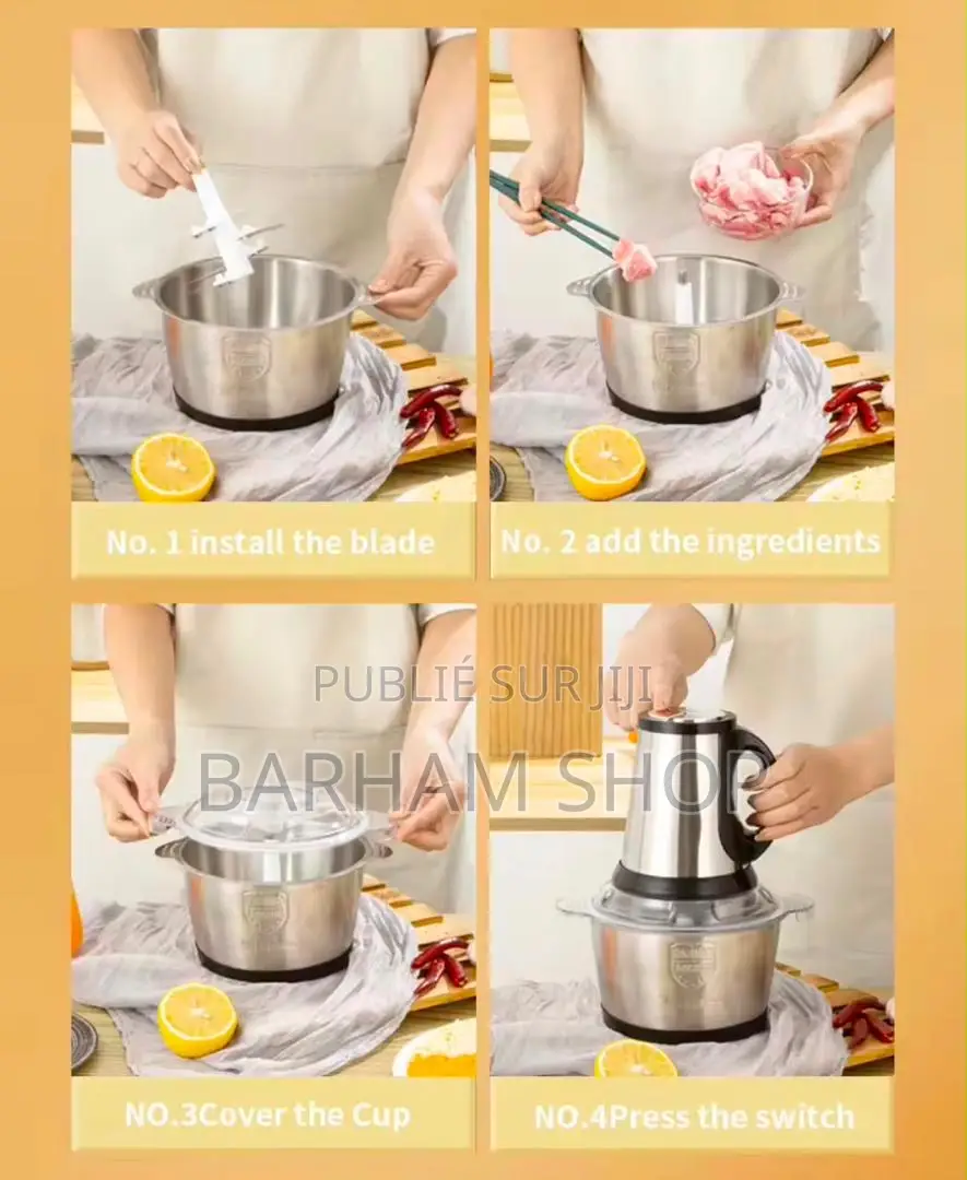 Hachoire Inox 2l