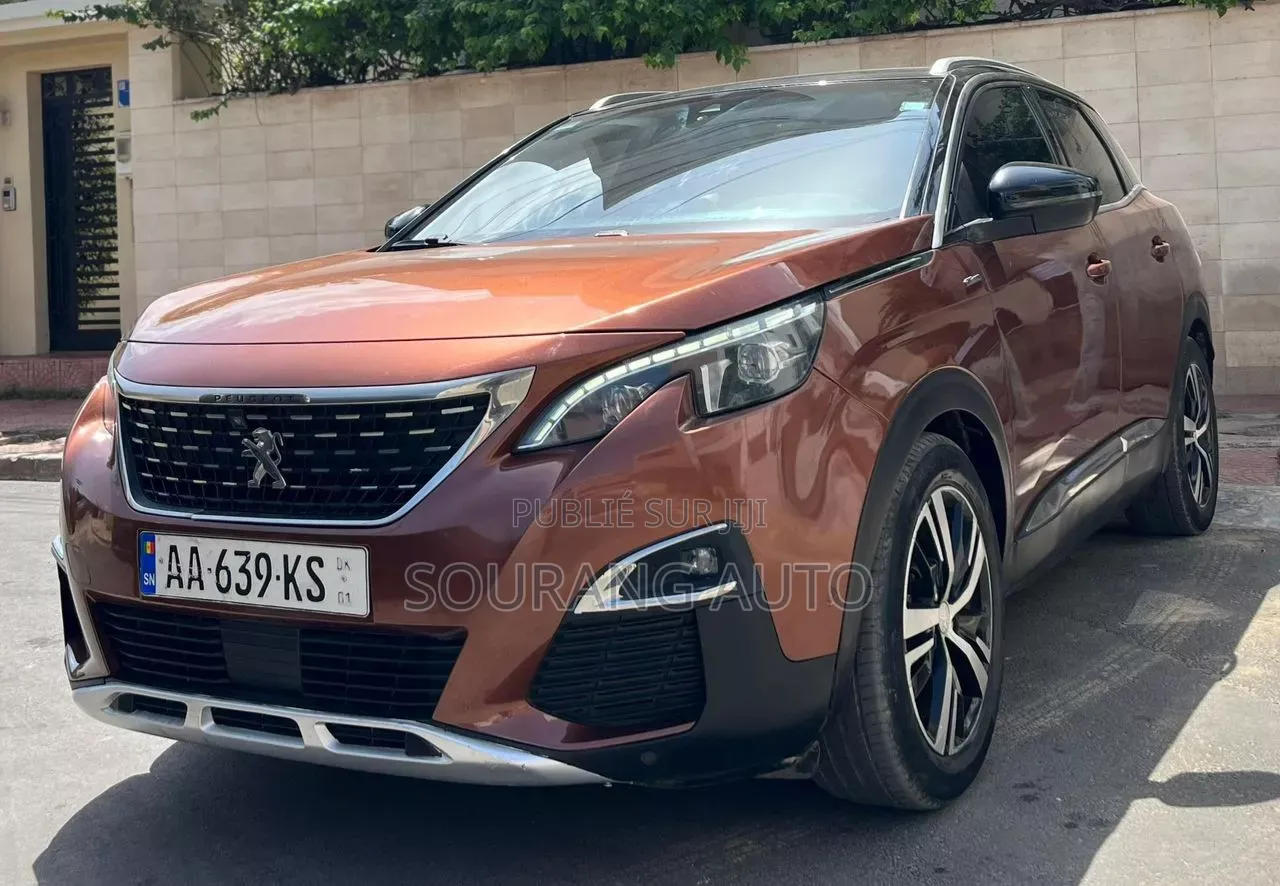 Peugeot 3008 2017 Orange