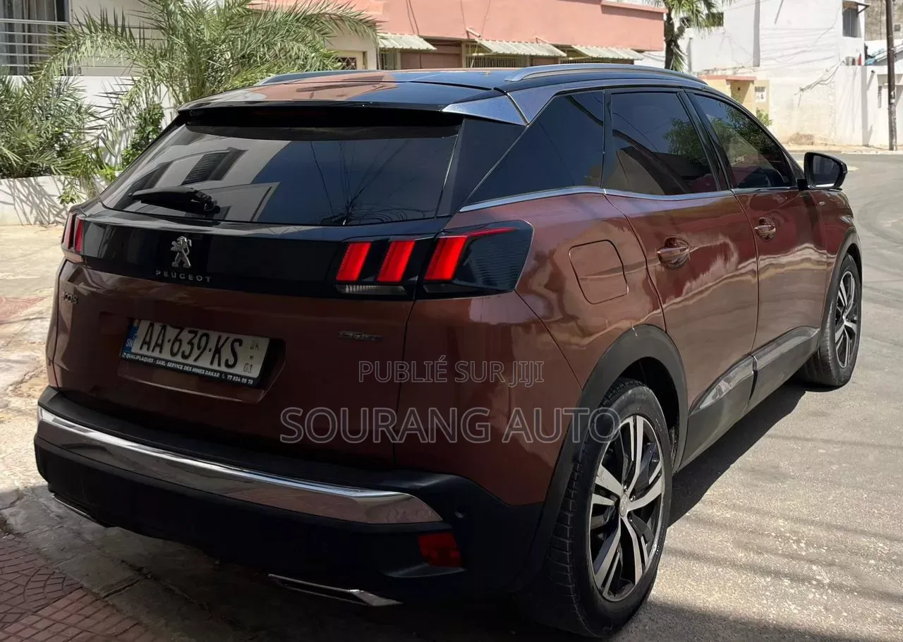 Peugeot 3008 2017 Orange