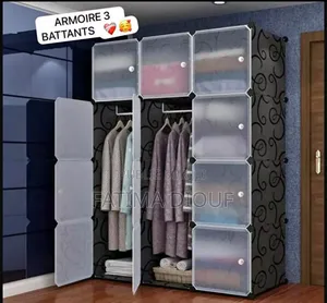 Armoire En Plastique 3 Battant