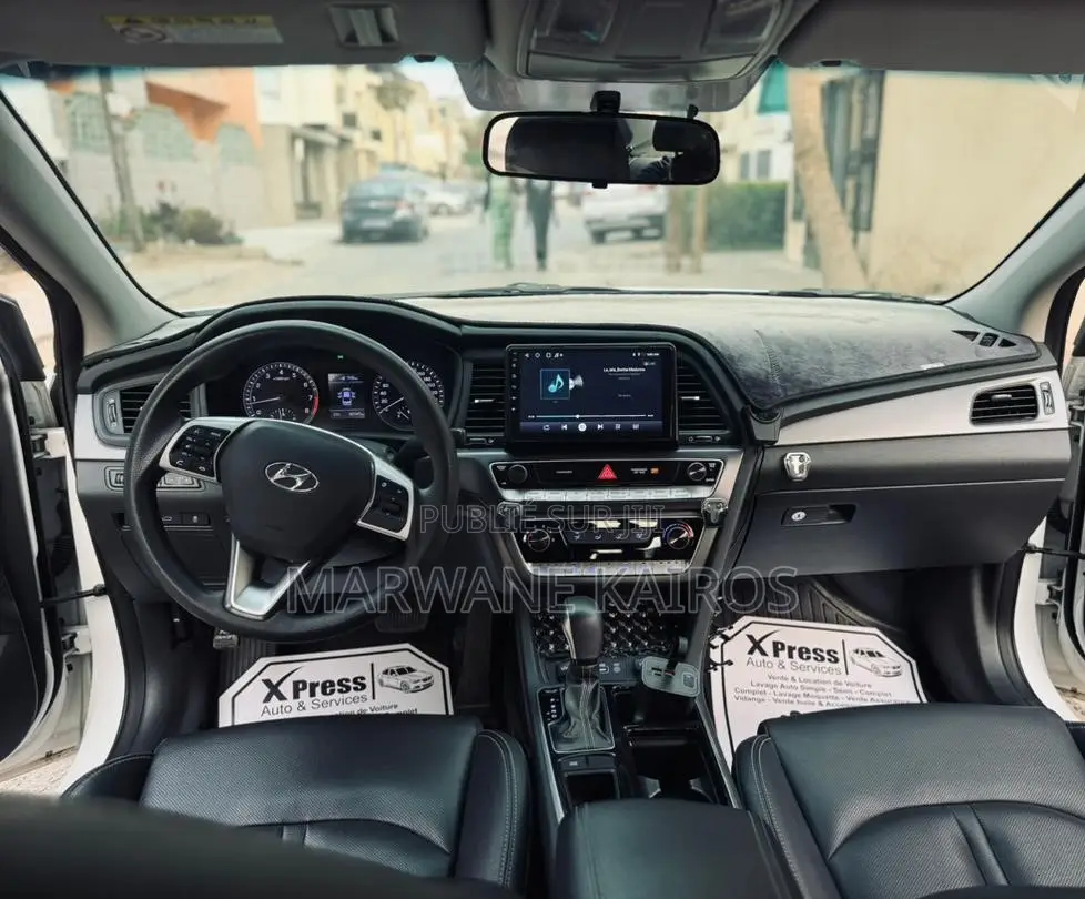 Hyundai Sonata 2019 Blanc