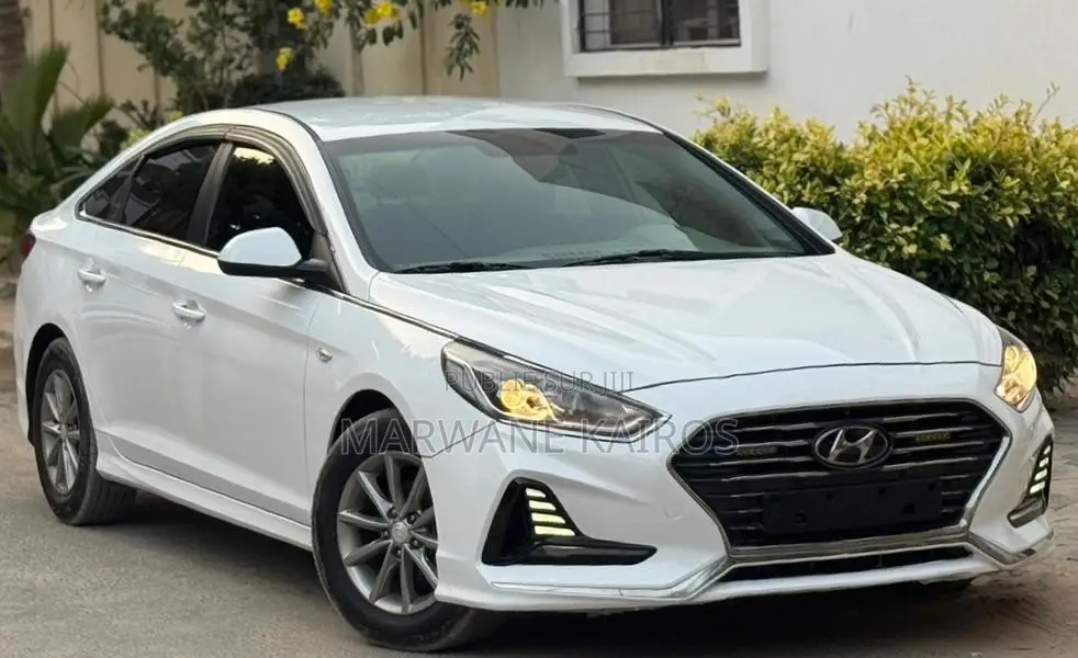 Hyundai Sonata 2019 Blanc