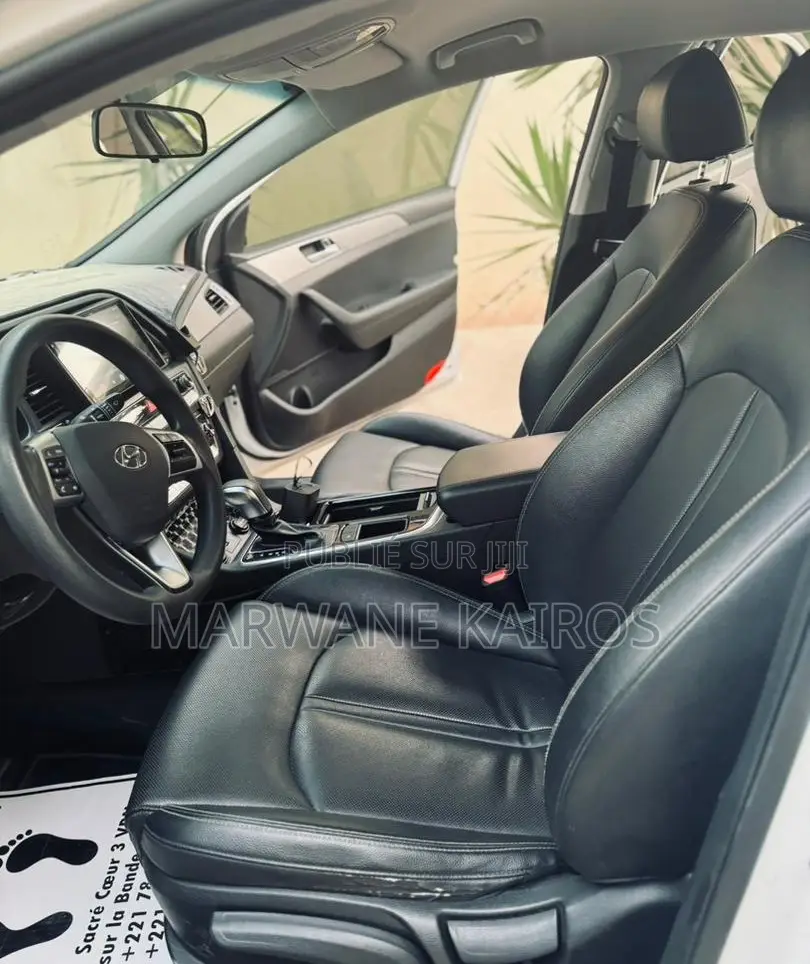 Hyundai Sonata 2019 Blanc