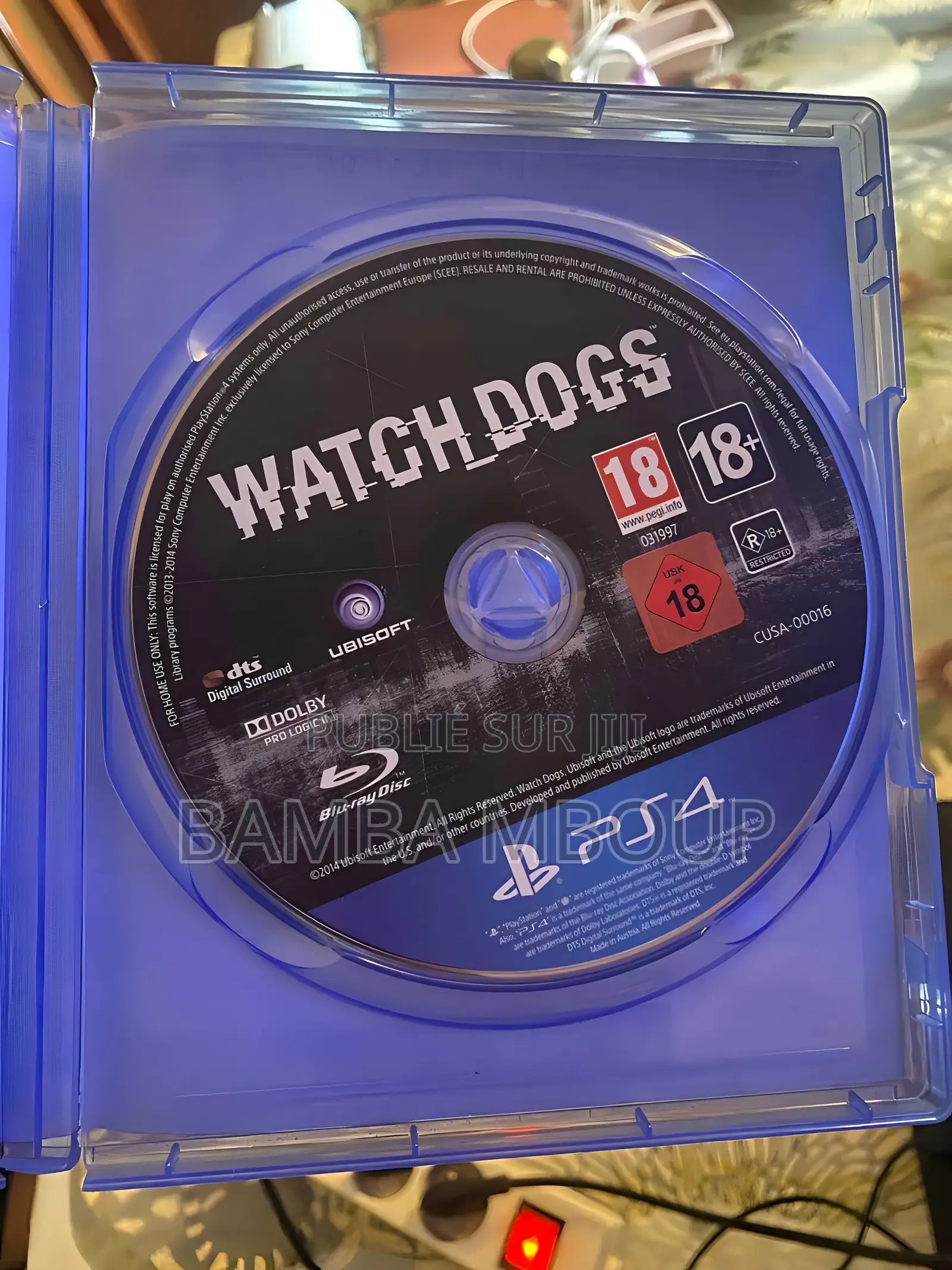 Cd Fifa 22 Et Watch Dogs Ps4