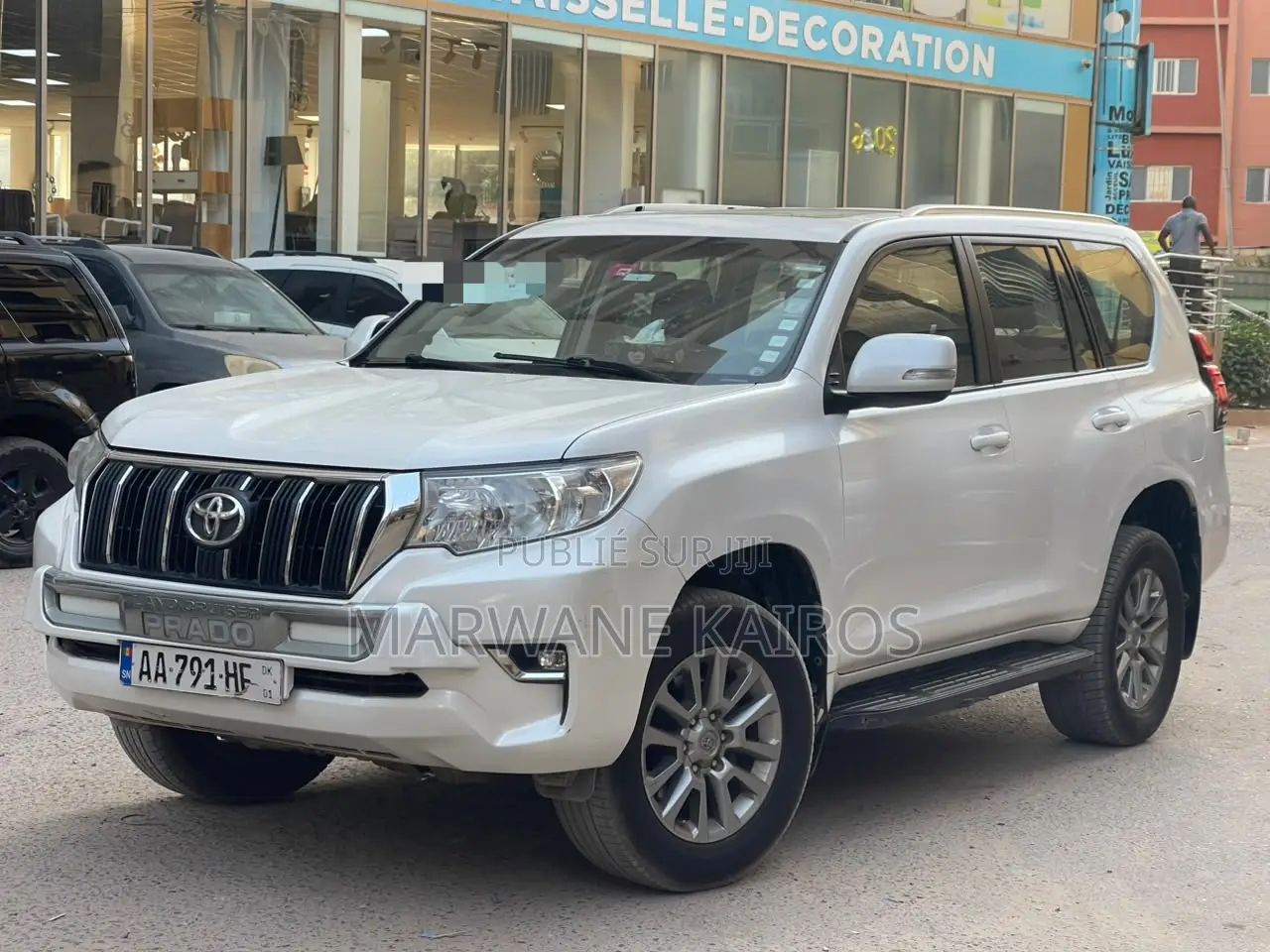 Toyota Land Cruiser Prado 2018 Blanc