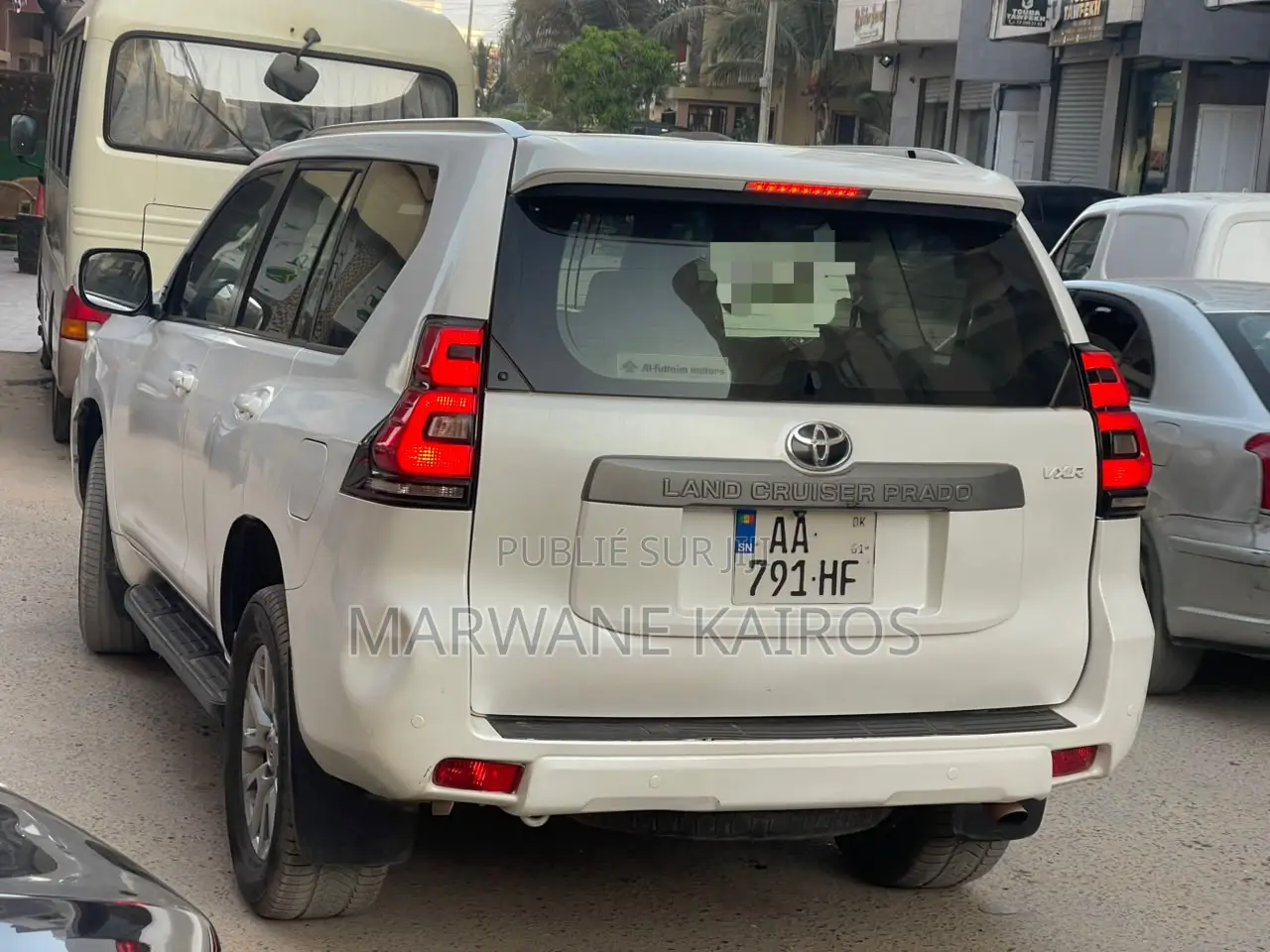 Toyota Land Cruiser Prado 2018 Blanc