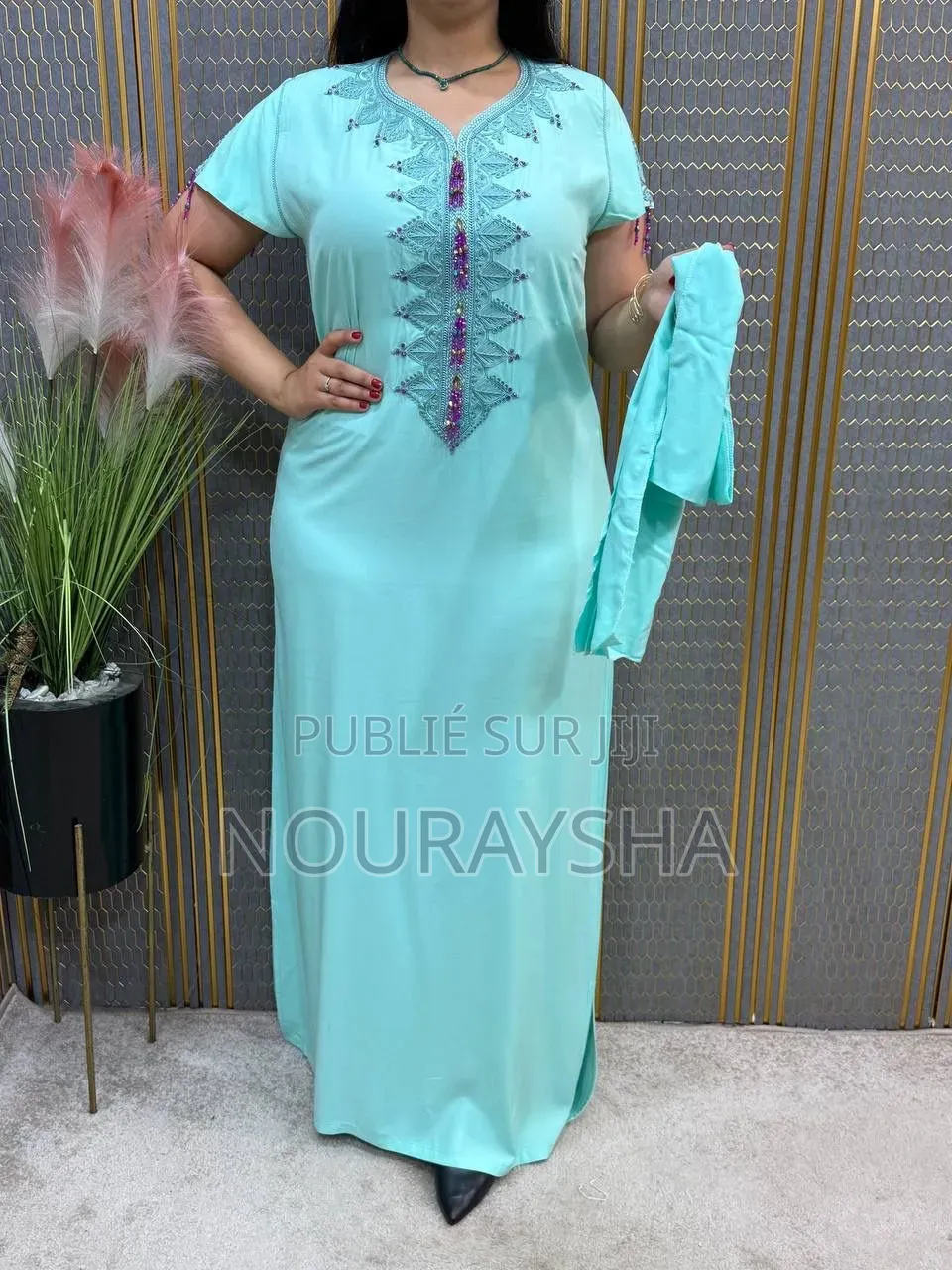 Abayas Marocain en Coton Pour L’Été