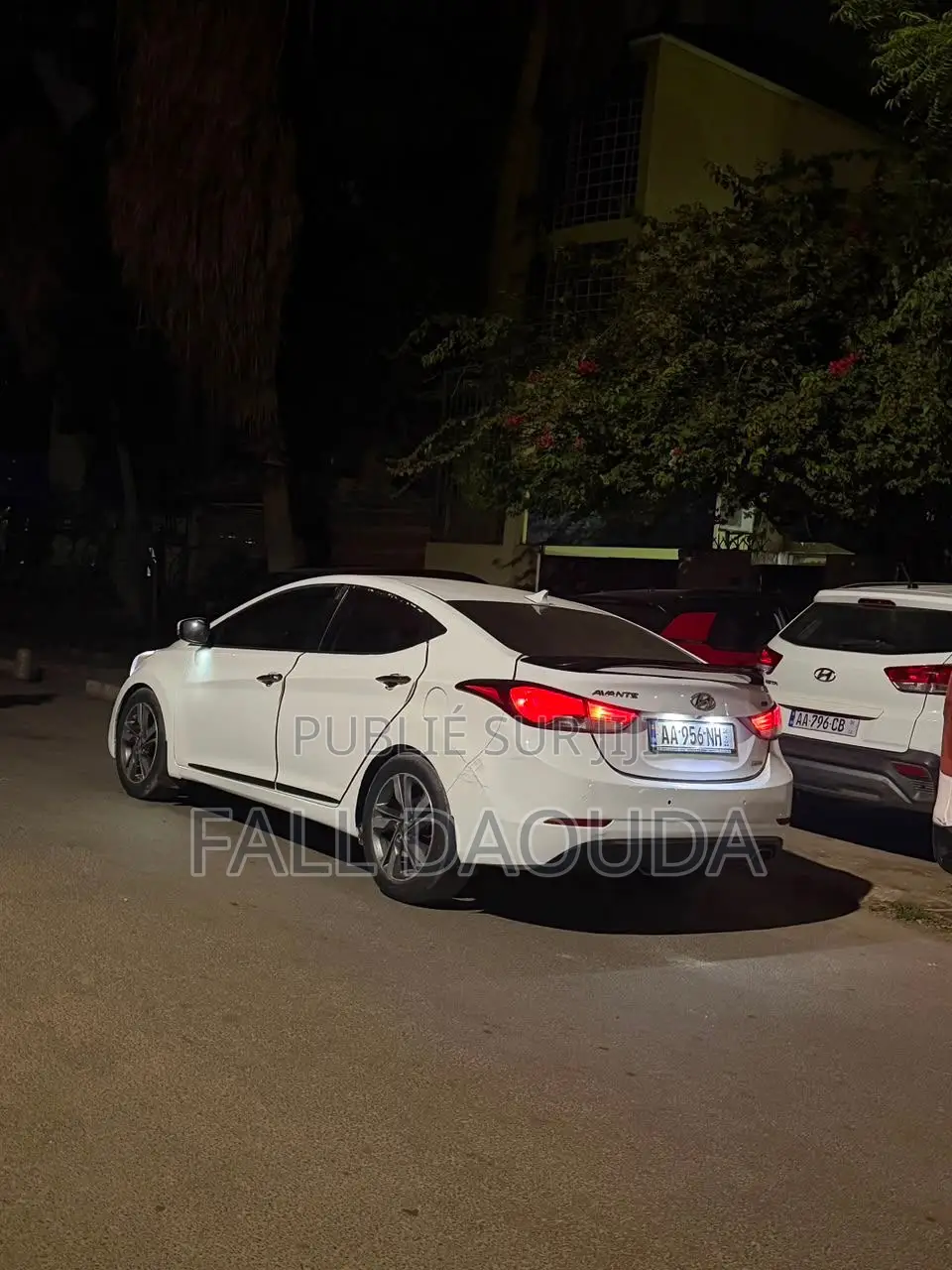 Hyundai Avante 2015 Blanc