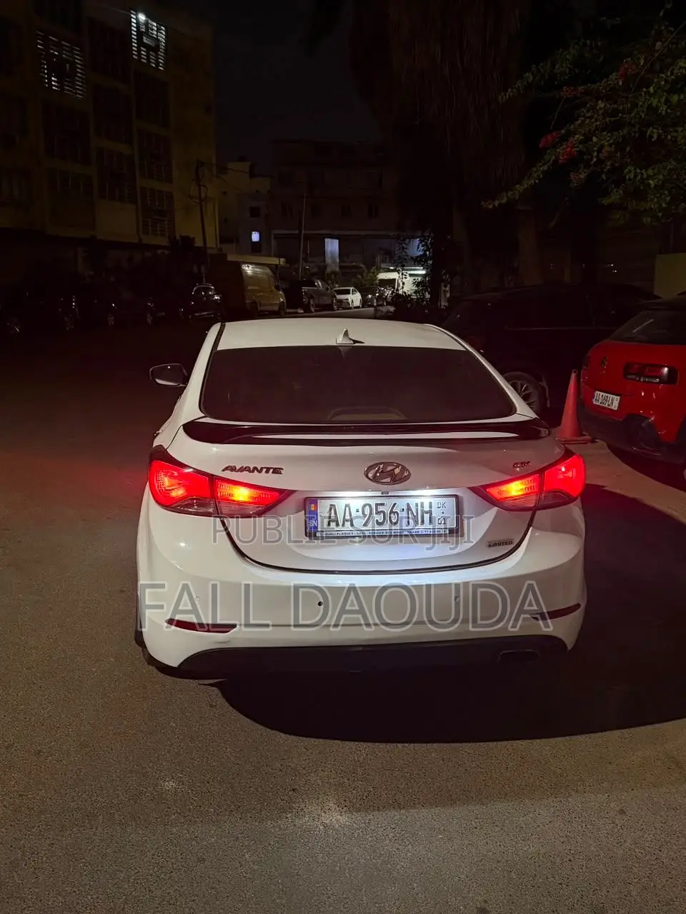 Hyundai Avante 2015 Blanc