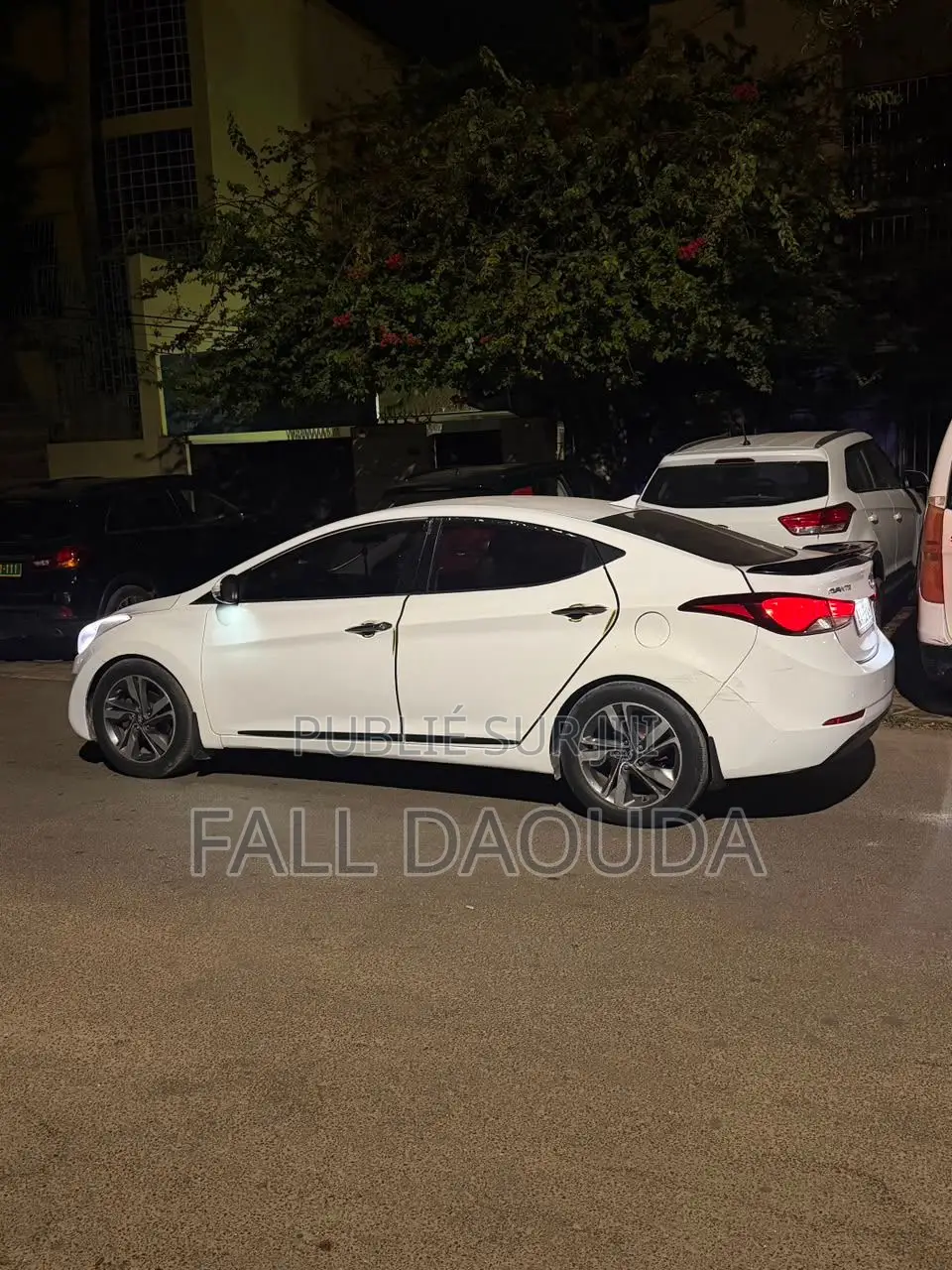 Hyundai Avante 2015 Blanc