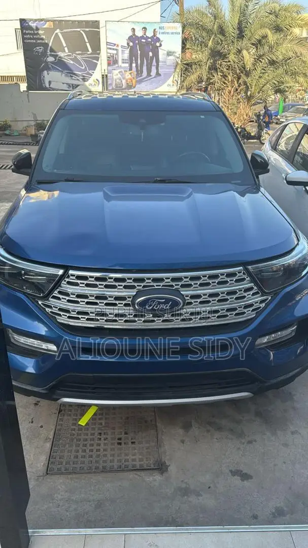 Ford Explorer 2021 Bleu