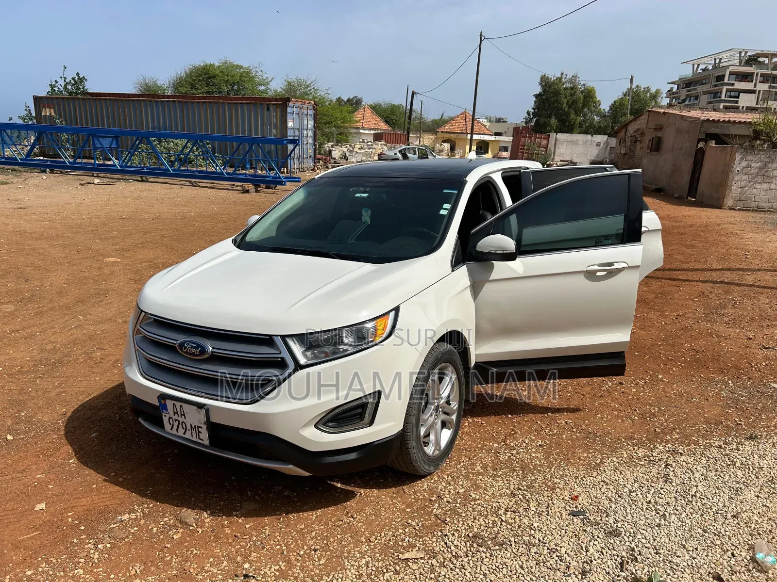 Ford Edge 2015 Blanc cassé
