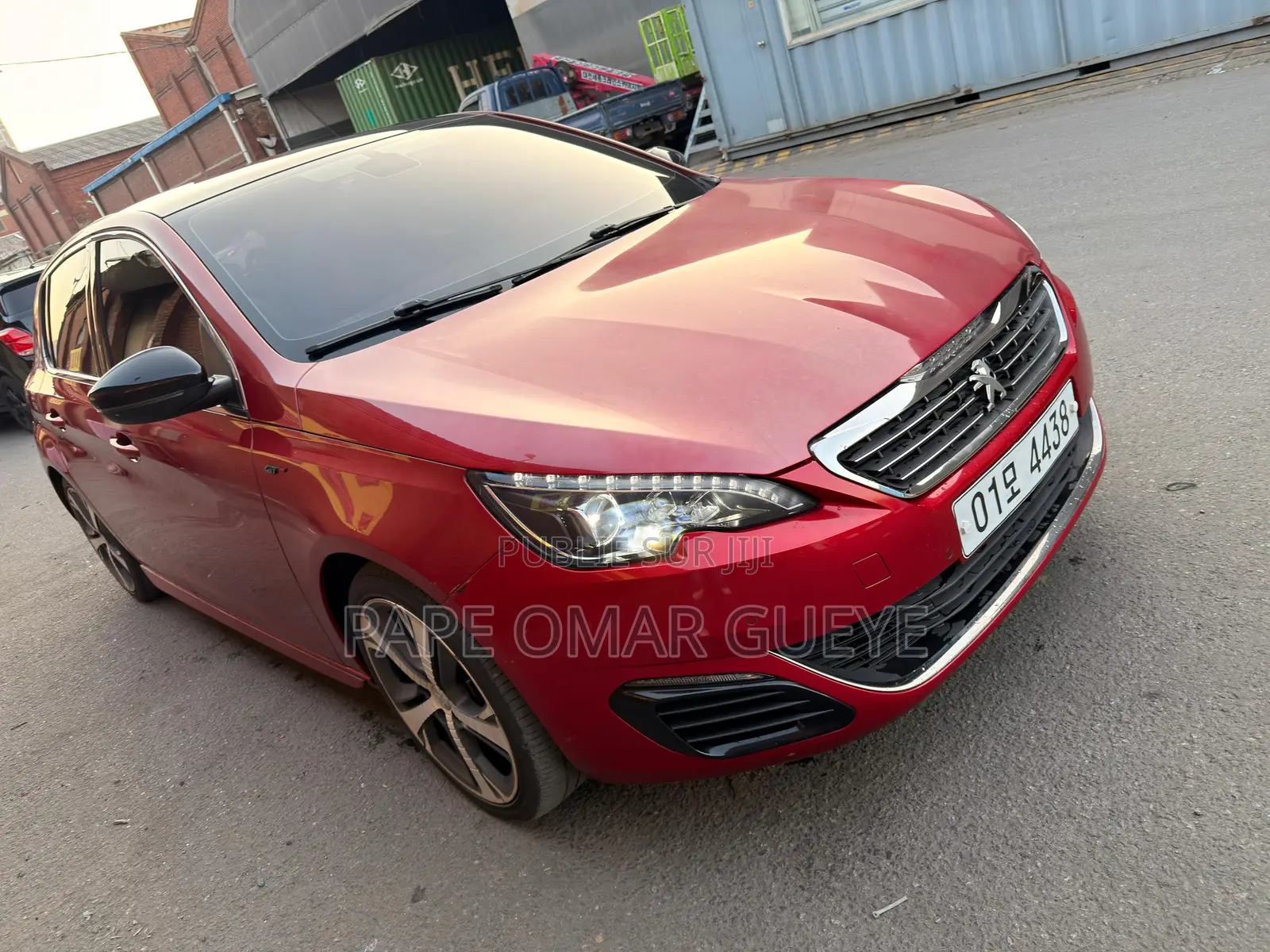 Peugeot 308 2017 Rouge