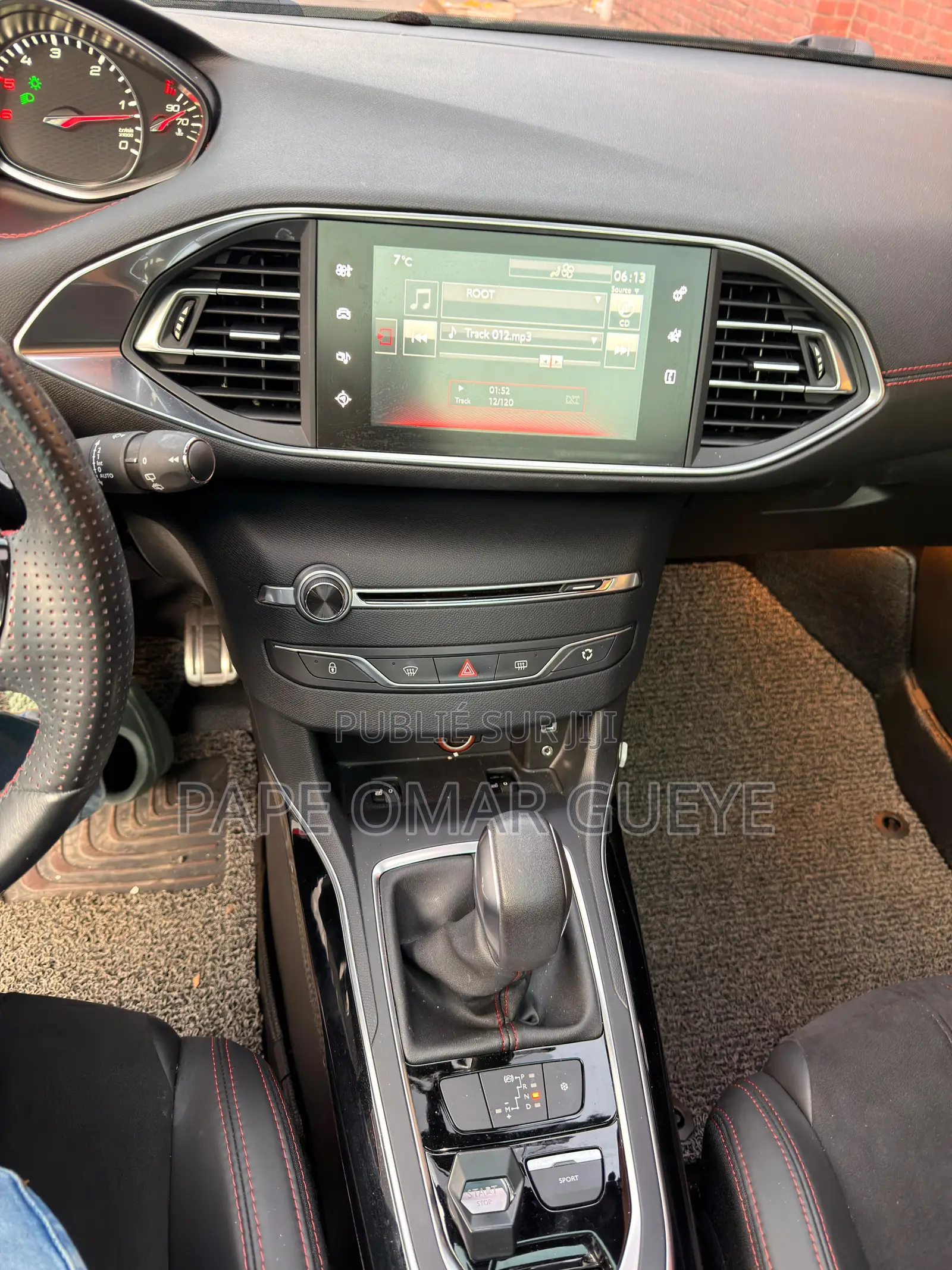 Peugeot 308 2017 Rouge