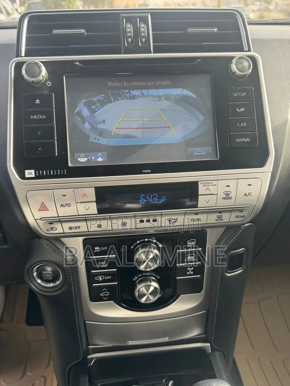 Toyota Land Cruiser Prado 2018 Blanc