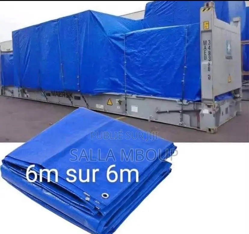 Bâche De Protection 6m Sur 6m
