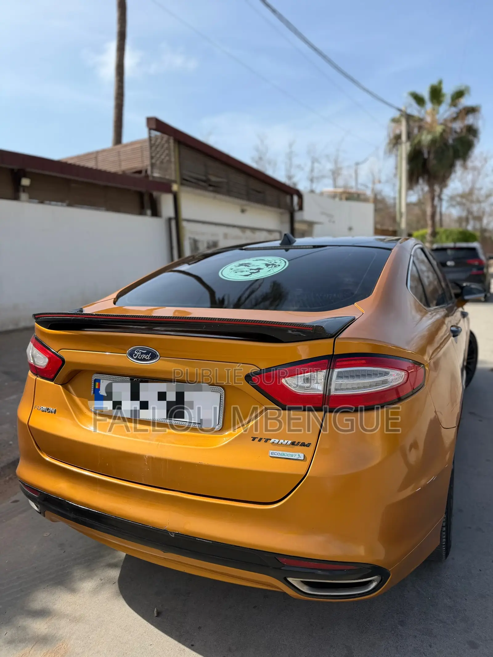 Ford Fusion 2014 Marron