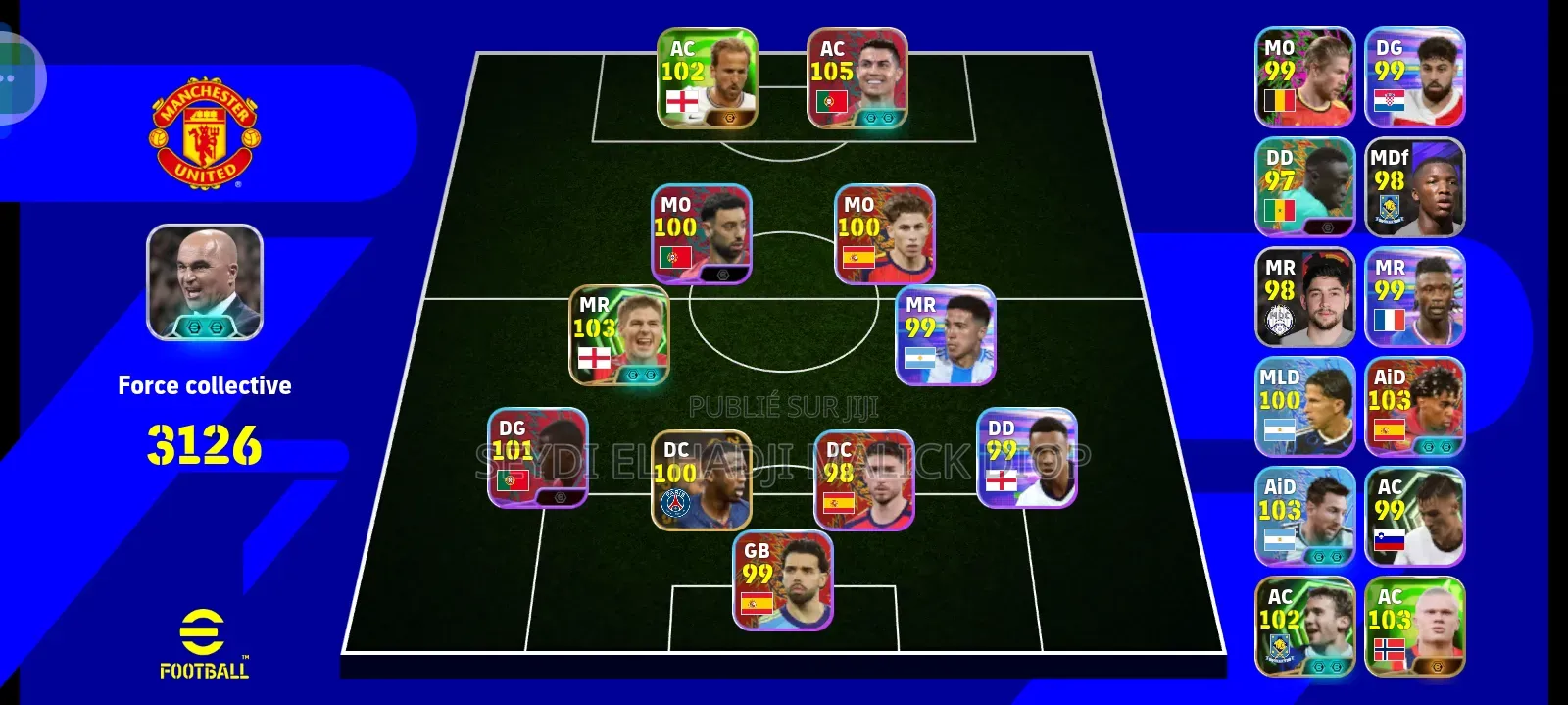 Compte Efootball