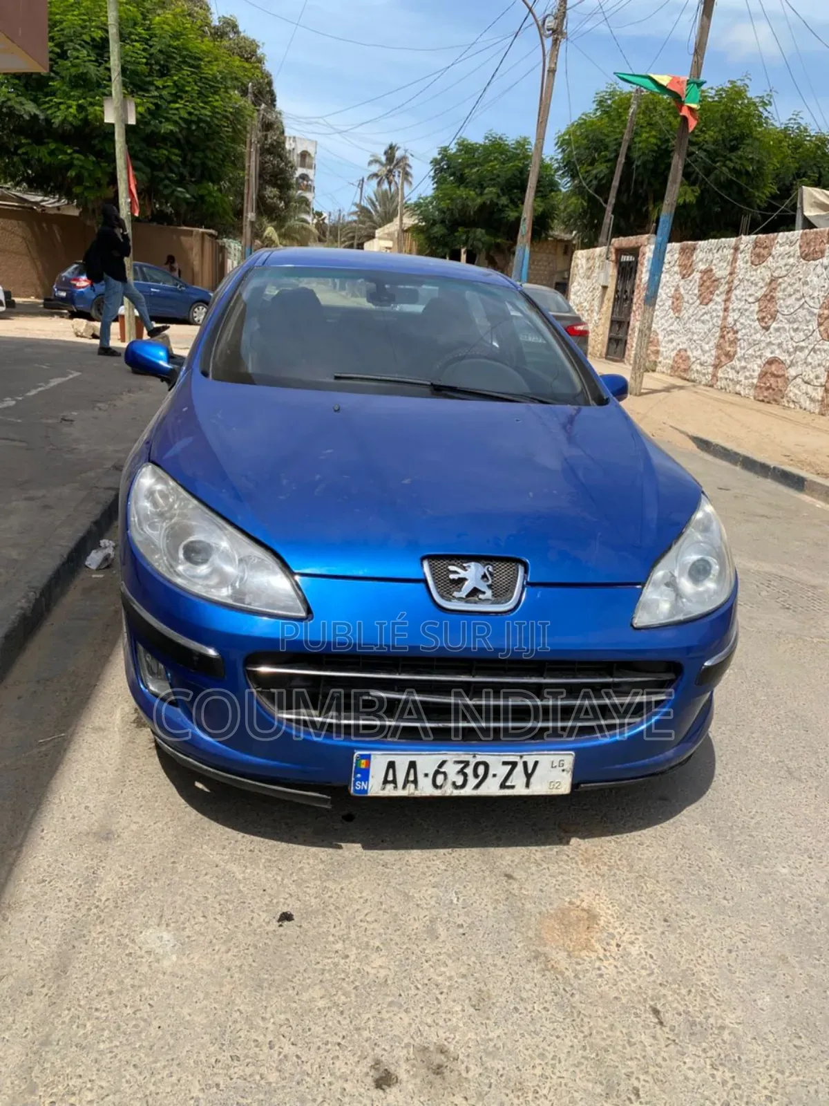 Peugeot 407 2008 Bleu