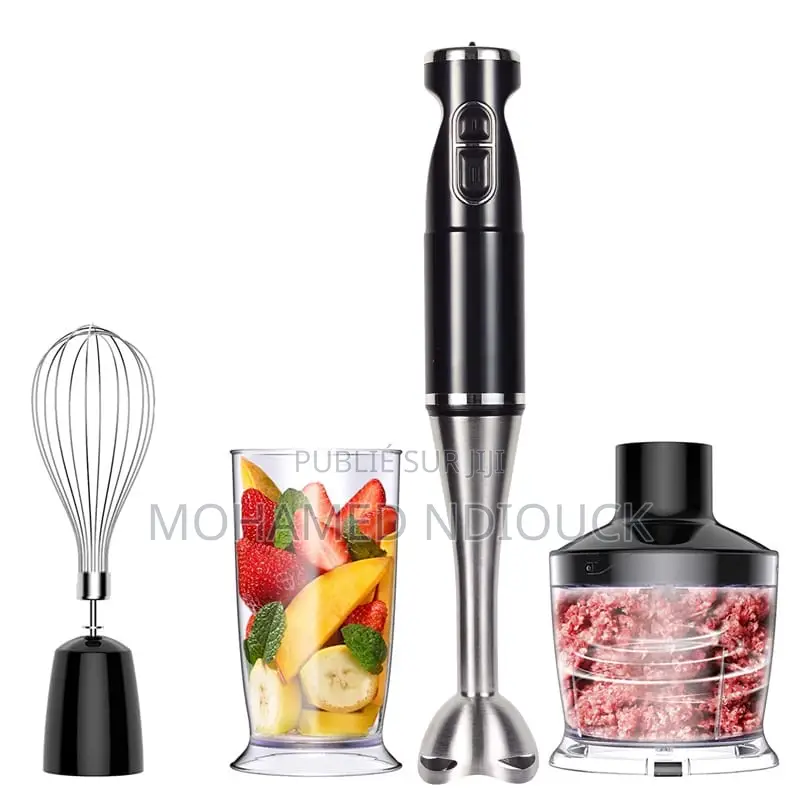 Mixeur Plongeant 3 en 1 Avec Moteur Robuste en Cuivre