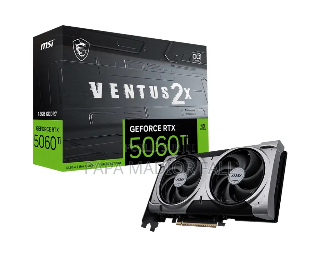 Msi Nvdia Geoforce RTX 5060 Ti 8g 2x Oc Plus
