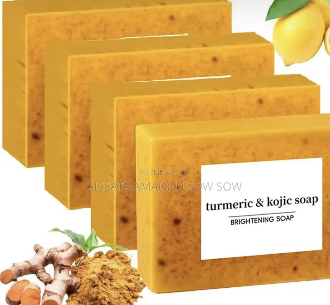 Savon Tumeric Et Acide Kojic