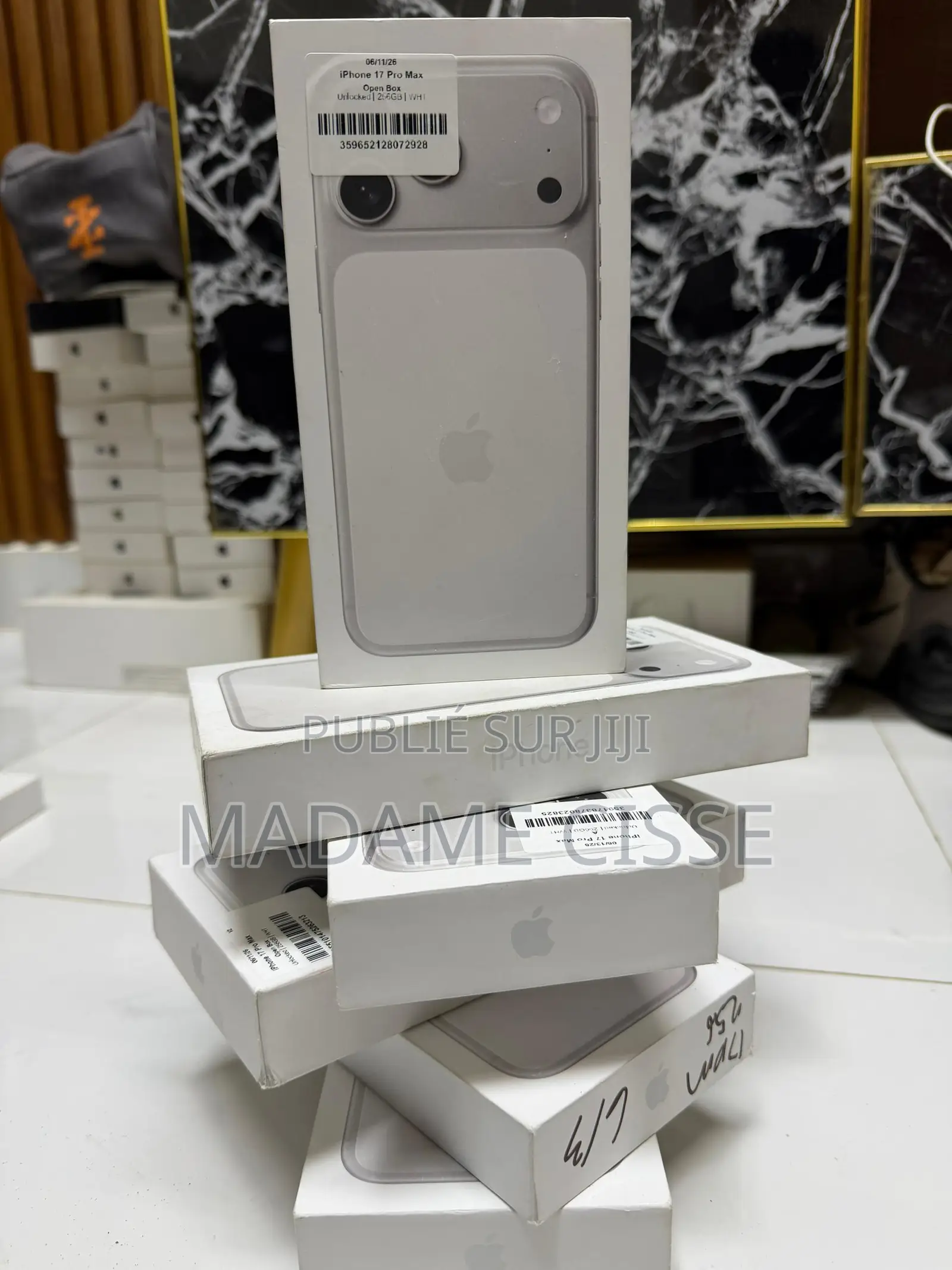 Nouveau Apple iPhone 17 Pro Max 256 GB Argenté