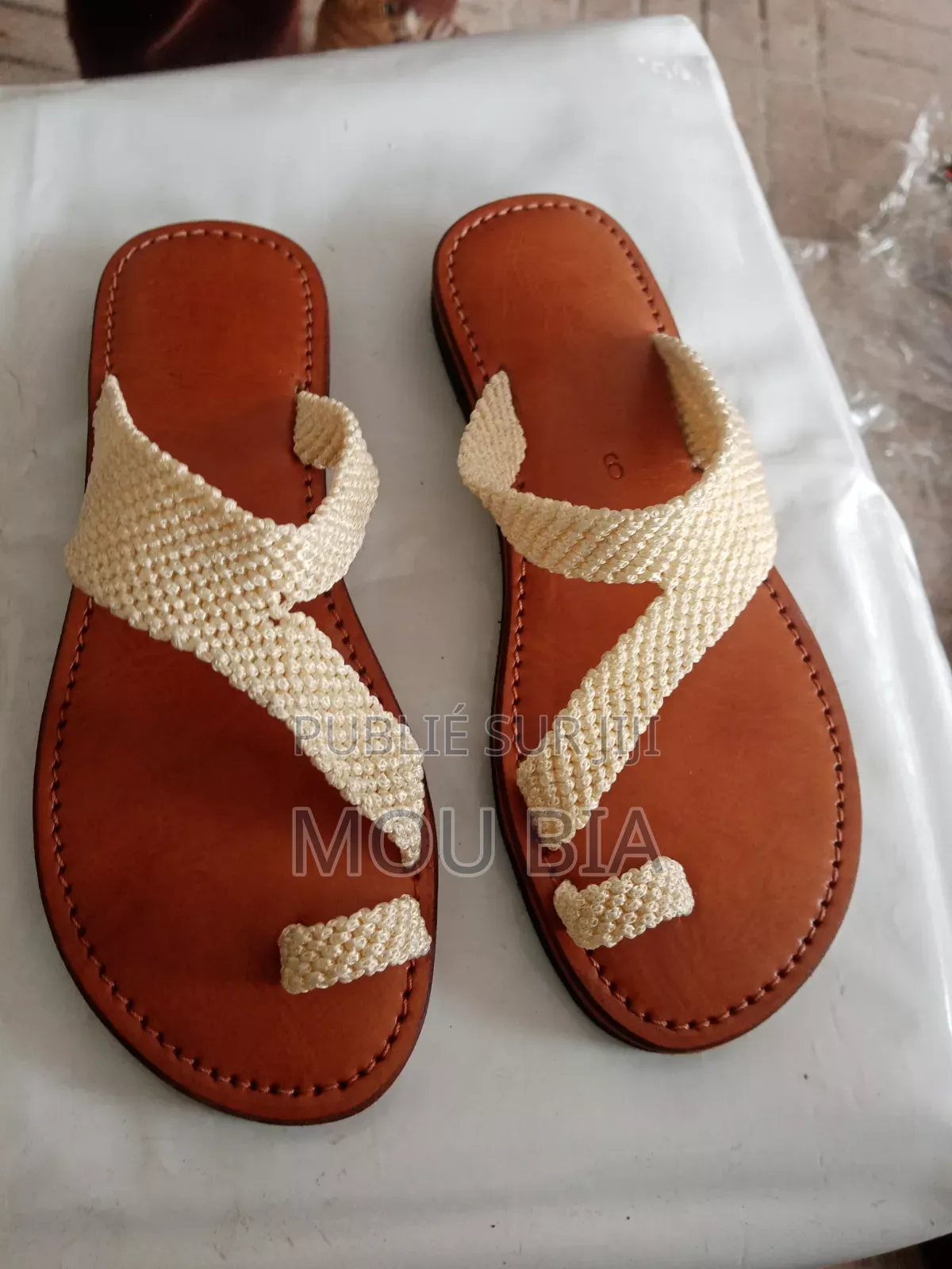 Chaussure Fait Main en Macramé