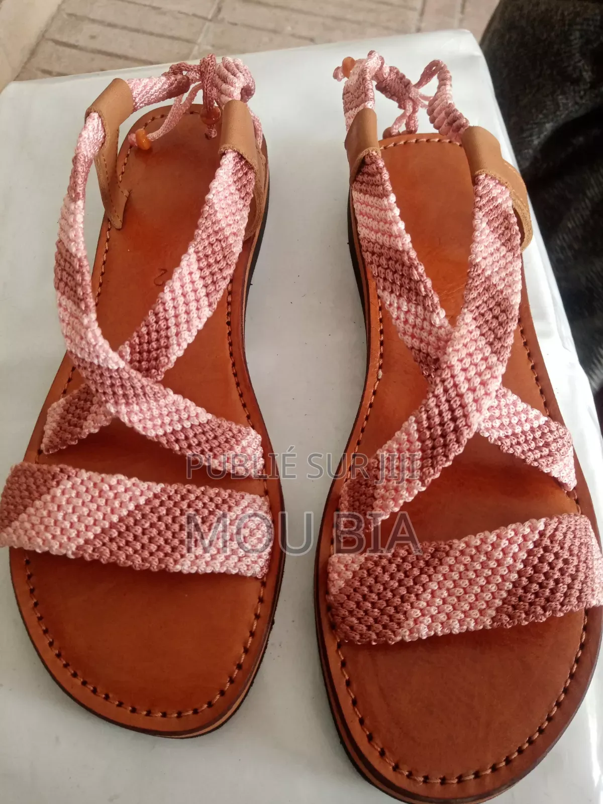 Chaussure Fait Main en Macramé