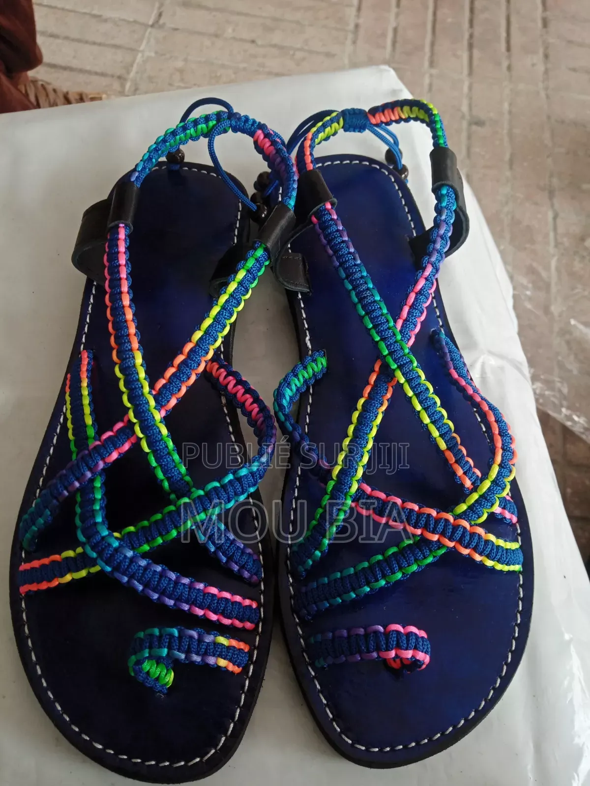 Chaussure Fait Main en Macramé